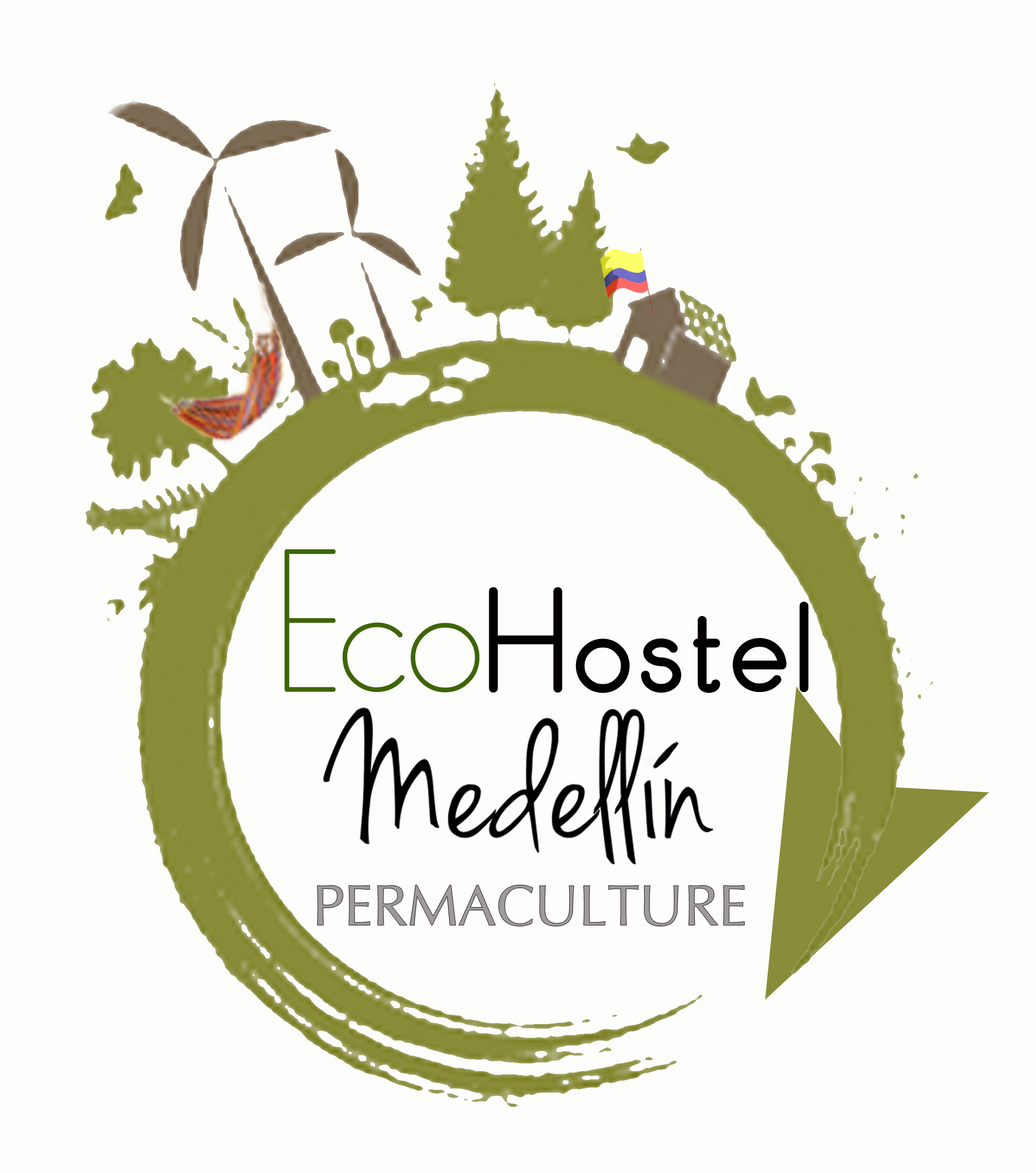 Ecohostel Medellin logo
