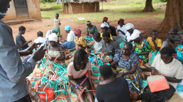 Learn social impact frameworks and use it for: Training of women and girls in making beautiful baskets