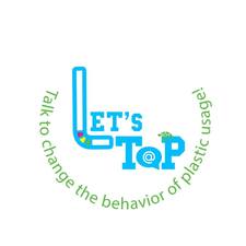 LetTap (Let's Talk about Plastic) logo